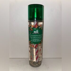 Bath & Body Works Milk Bar Cinnamon Sugar Pretzel Cookie Fragrance Mist 8oz New